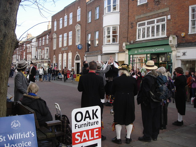 File:Chichester - morris dancers on East Street - geograph.org.uk - 1203228.jpg