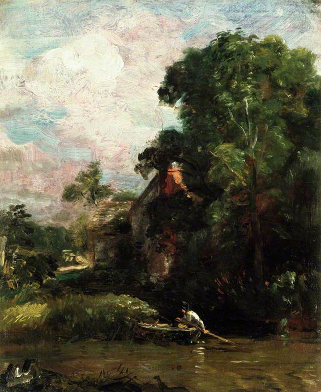 Unseen John Constable oil sketch discovered at Victoria and Albert museum |  The Independent | The Independent