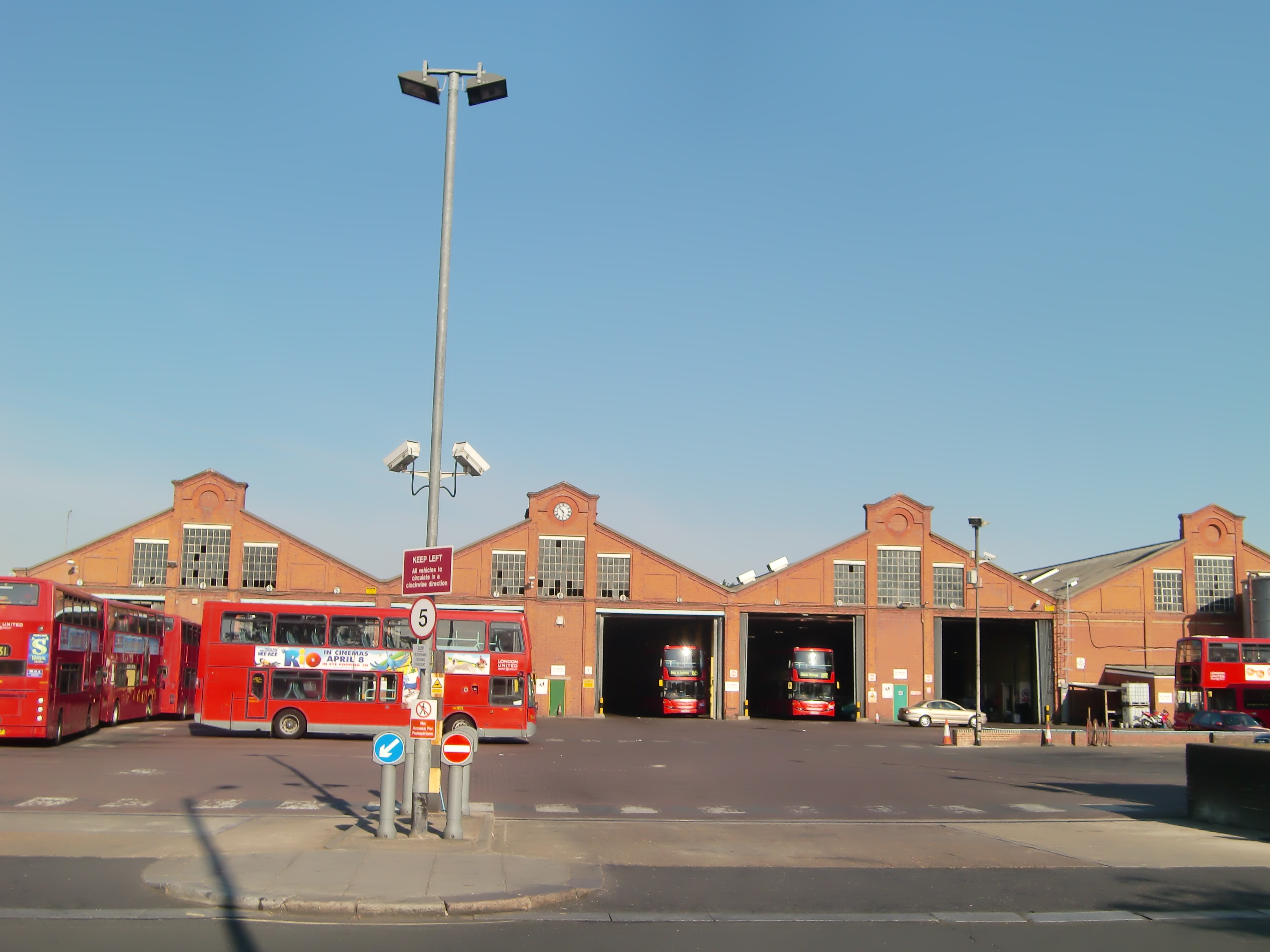 Fulwell bus garage