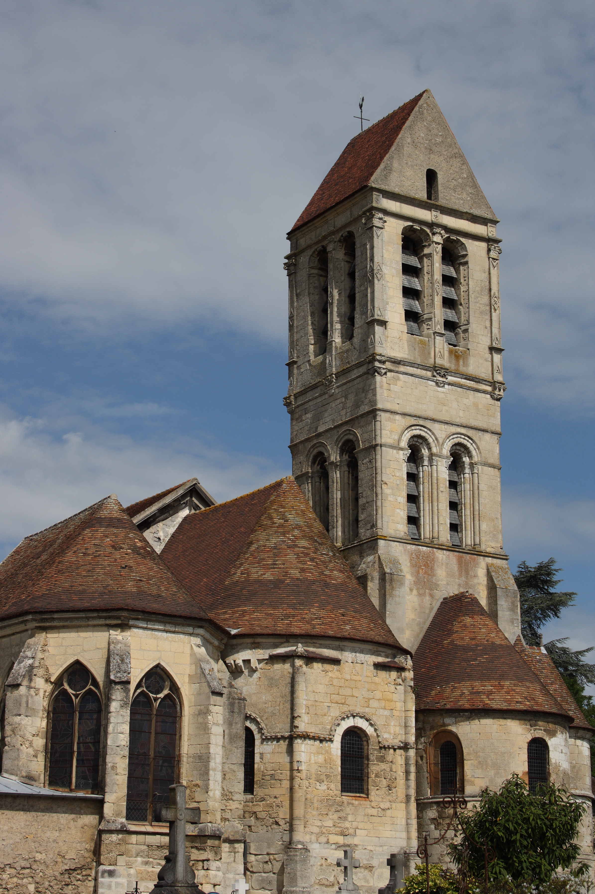 Eglise Saint-Côme-et-Saint-Damien  France Île-de-France Val-d'Oise Luzarches 95270