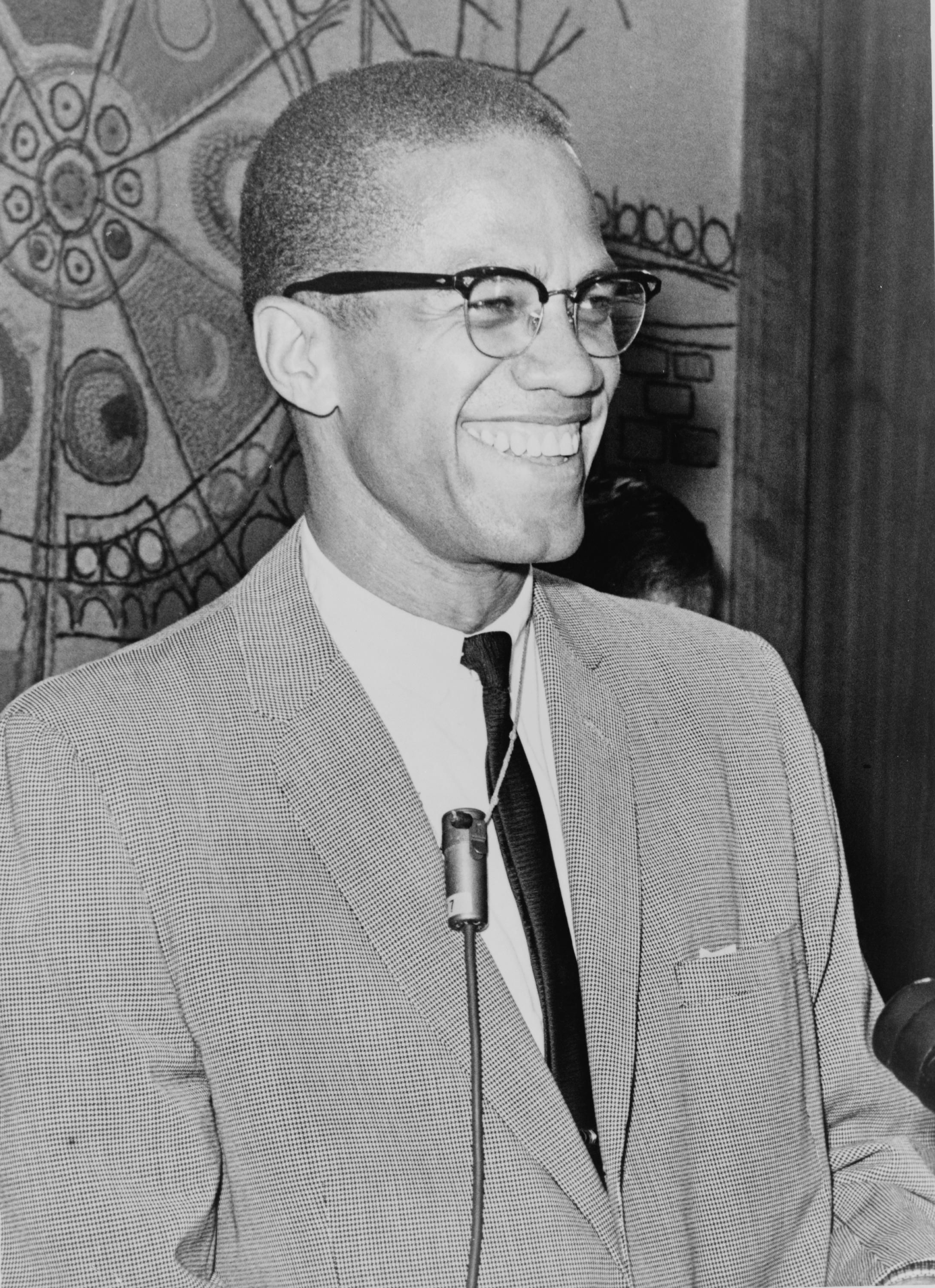Portrait of Malcolm X