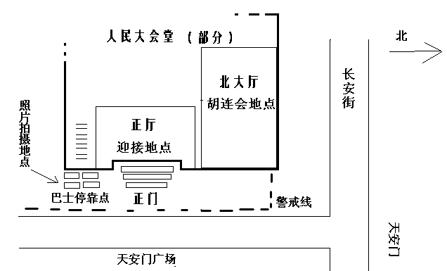 胡连会地点示意图