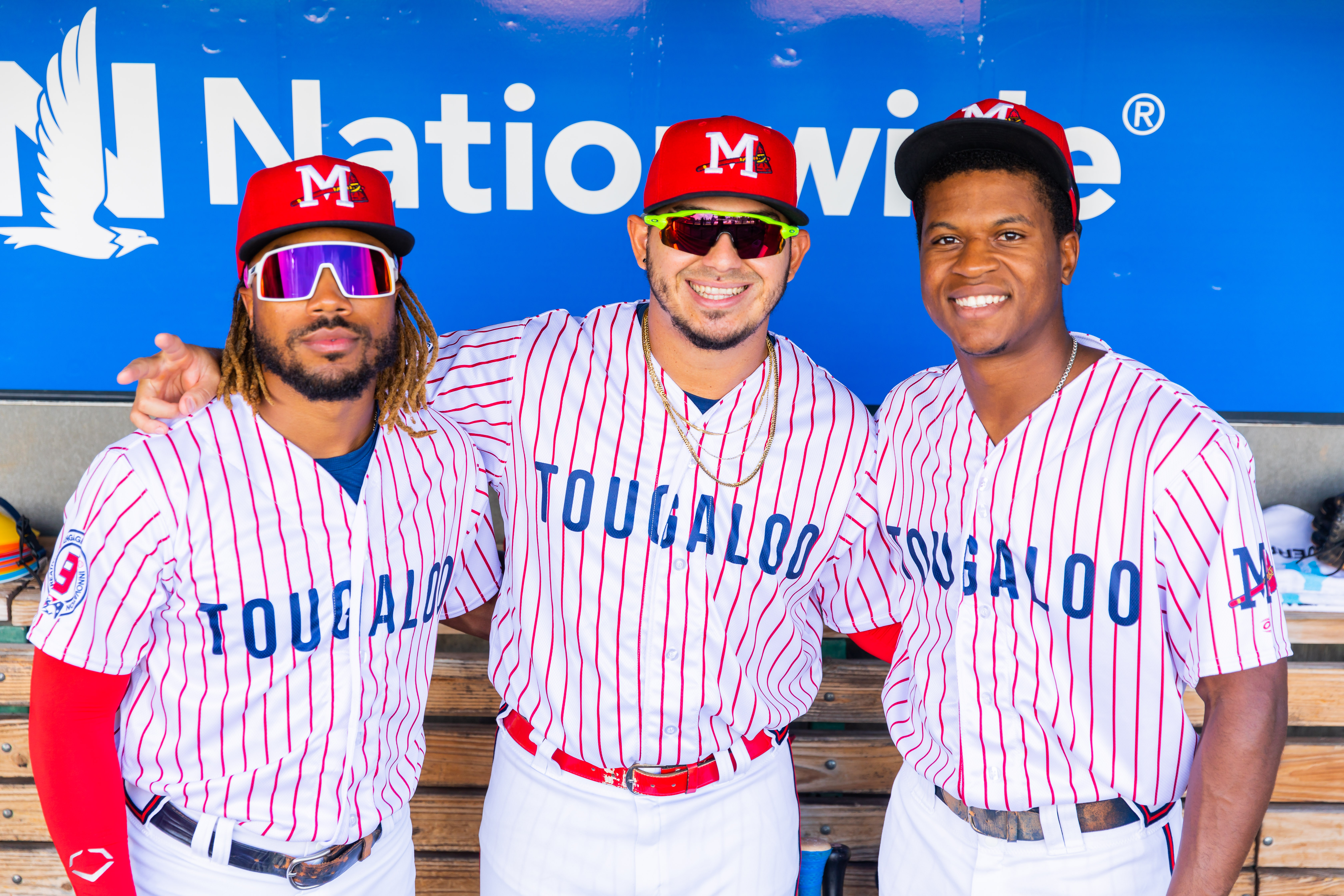 File:Mississippi Braves players wearing jerseys commemorating the Tougaloo  Nine.jpg - Wikipedia