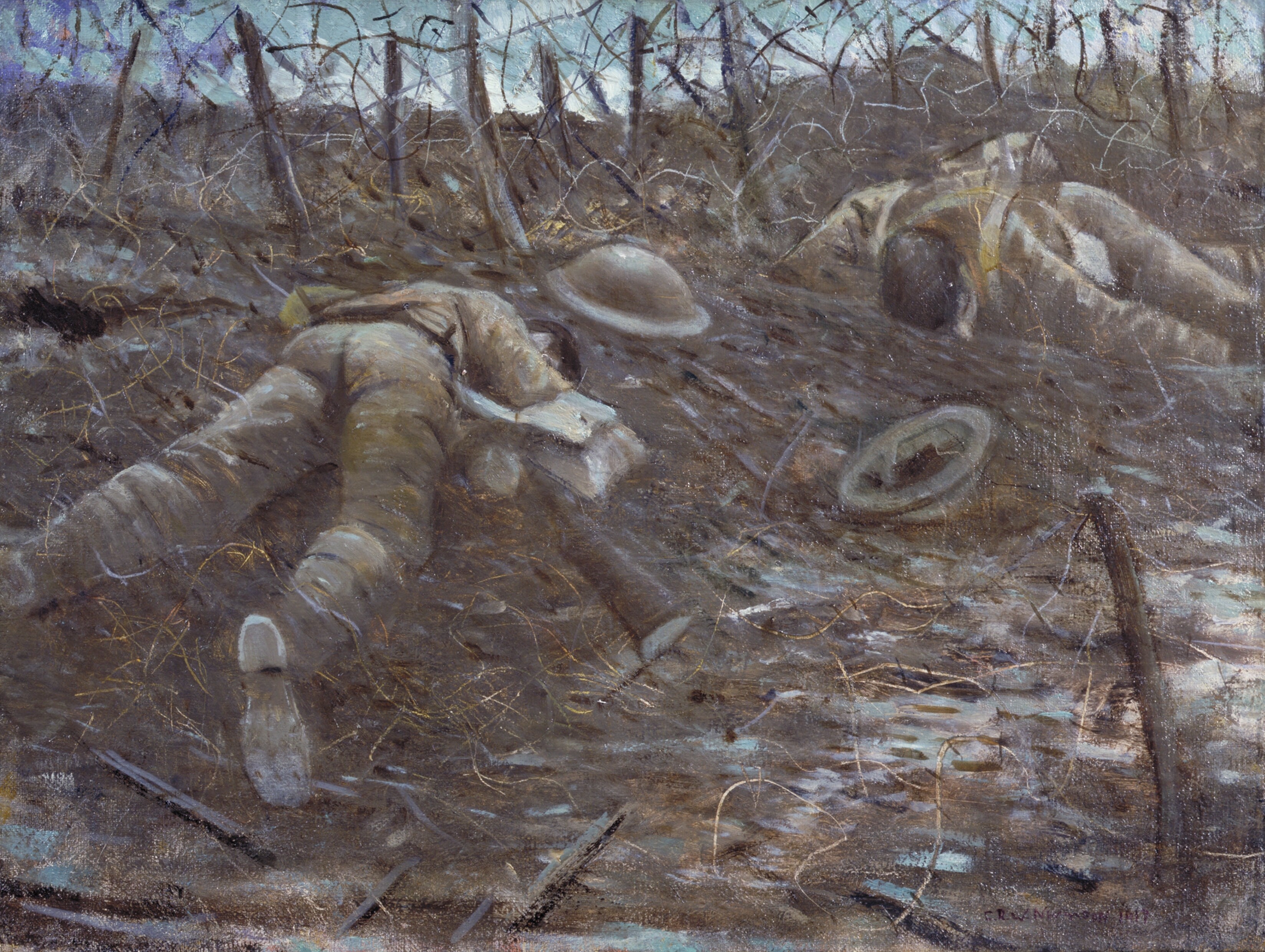 ''Paths of glory'', cuadro de [[Christopher Nevinson