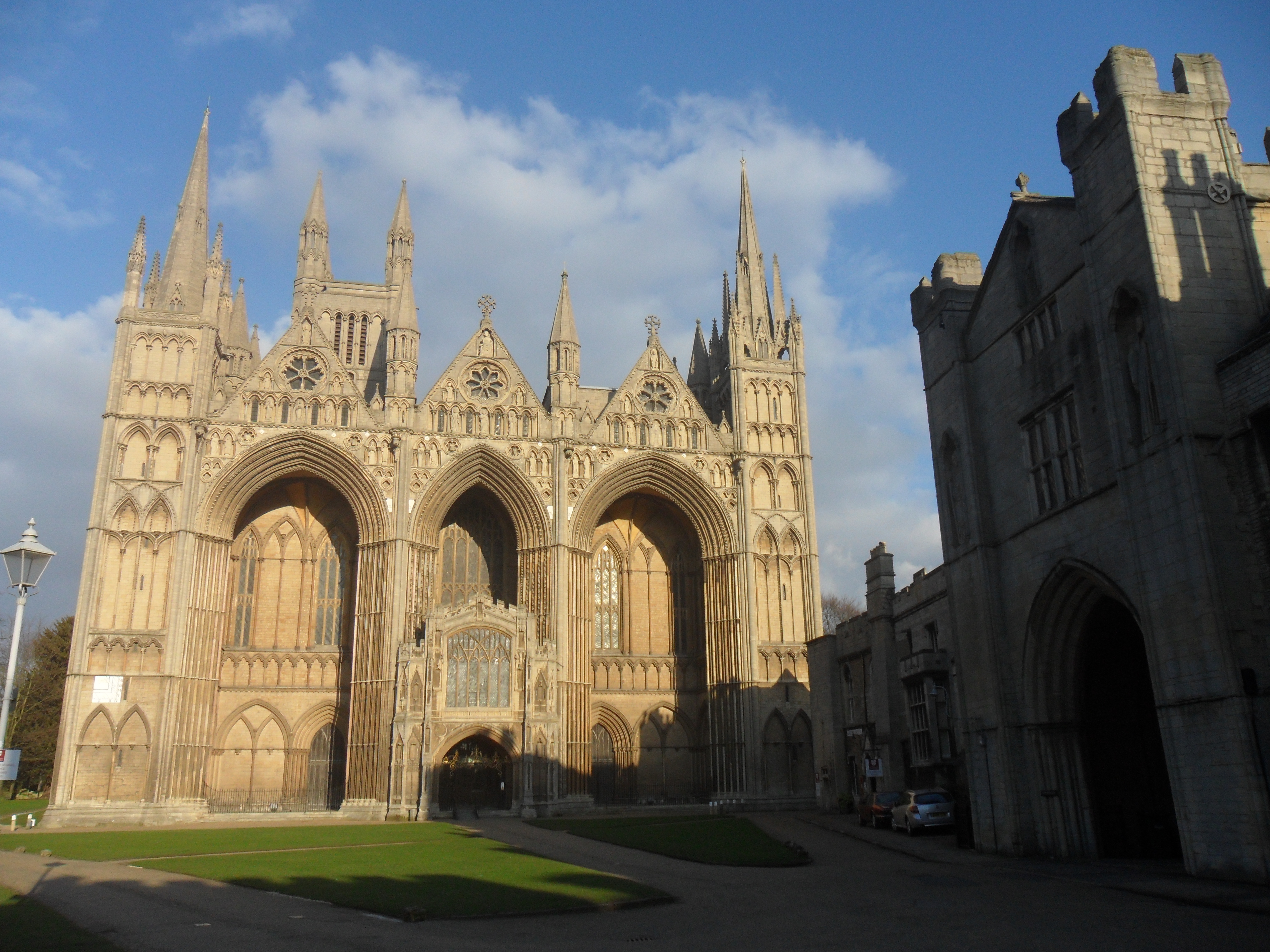 Peterborough is a cathedral city in england