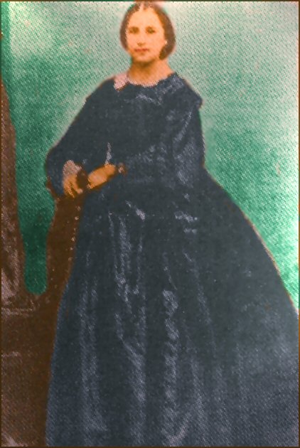 Rosario de la Peña nacida en 1847, ca. 1862
