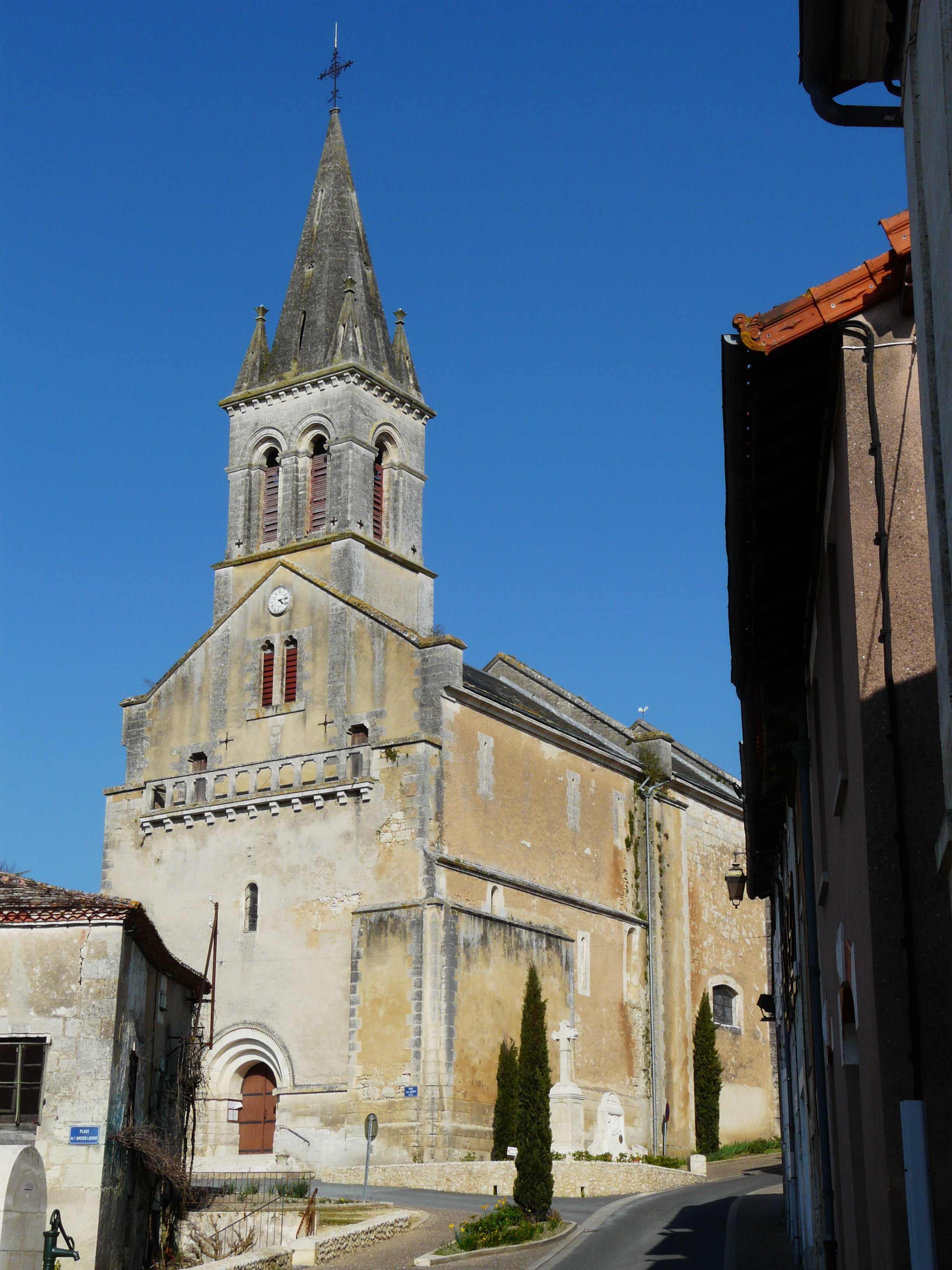 Eglise de Saint-Martin de Ribérac  France Nouvelle-Aquitaine Dordogne Saint-Martin-de-Ribérac 24600