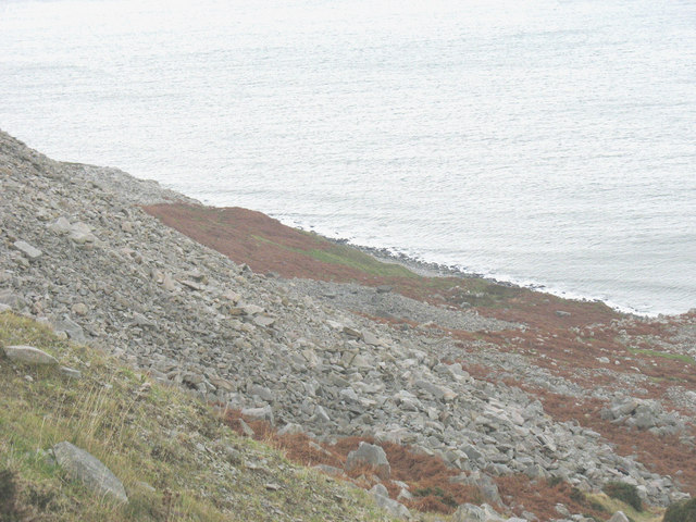 File:Spoil above the West End beach - geograph.org.uk - 633908.jpg