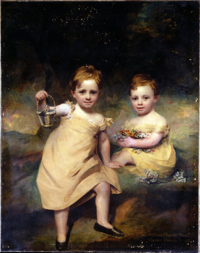 William Thorold Wood (left) and Charles Thorold Wood, junior, by Sir [[Henry Raeburn