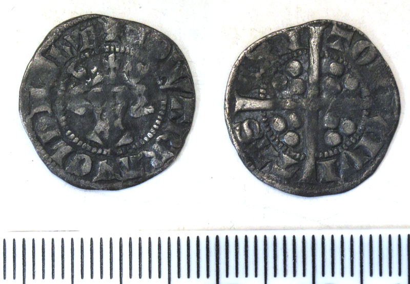 File:11. Silver long cross Edward penny of Edward II (1307-25) minted in Canterbury, 1310-1314, Wren Class 11. (FindID 268258).jpg