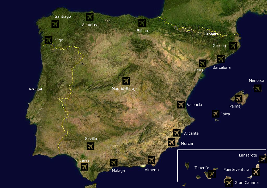 Liste Der Flughafen In Spanien Wikipedia