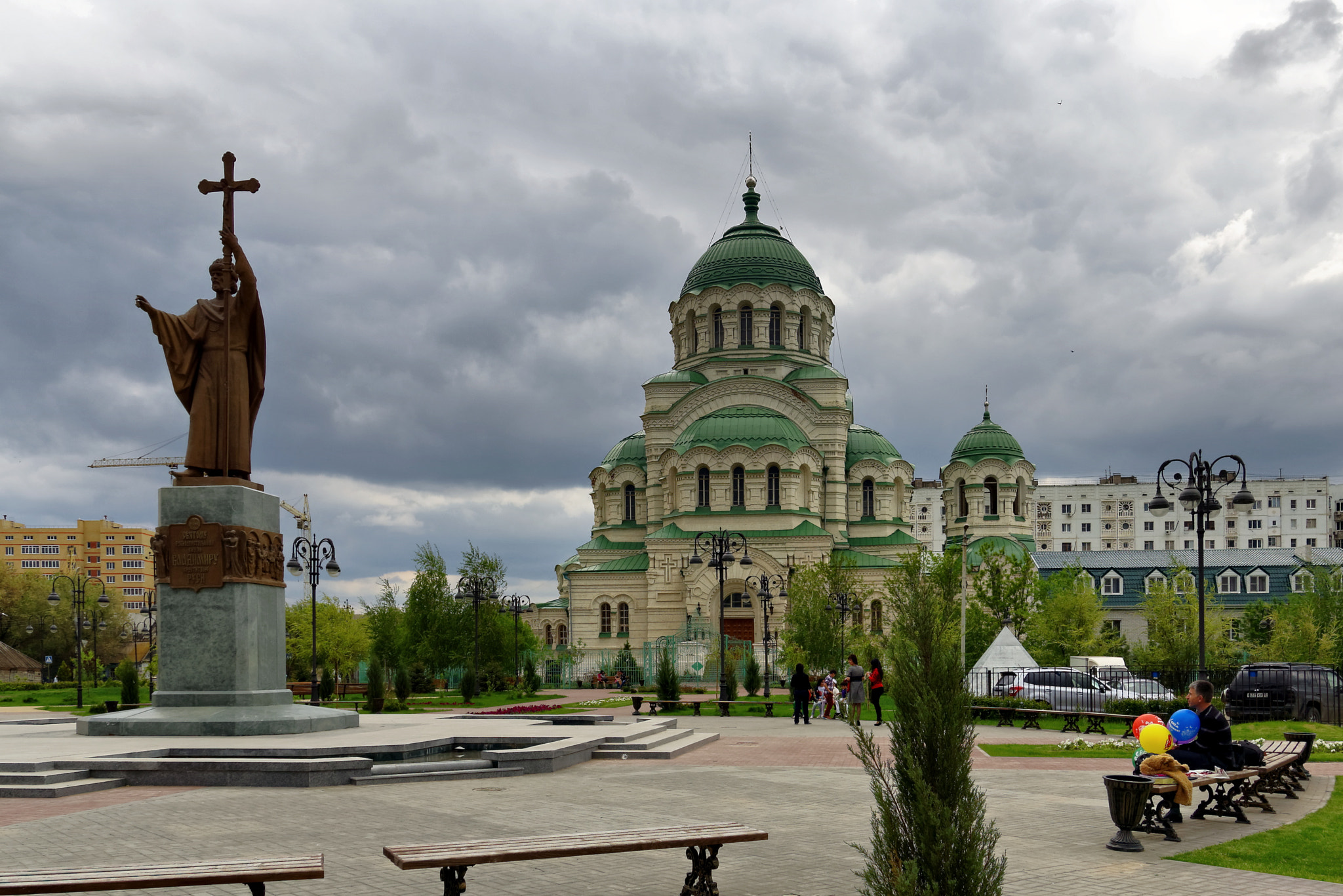 Церковь св Владимира Астрахань