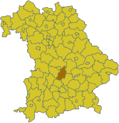 Landkreis Pfaffenhofen an der Ilm di Bayern