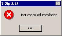 File:ERROR 7-ZIP, abort by user (Windows 2000).png