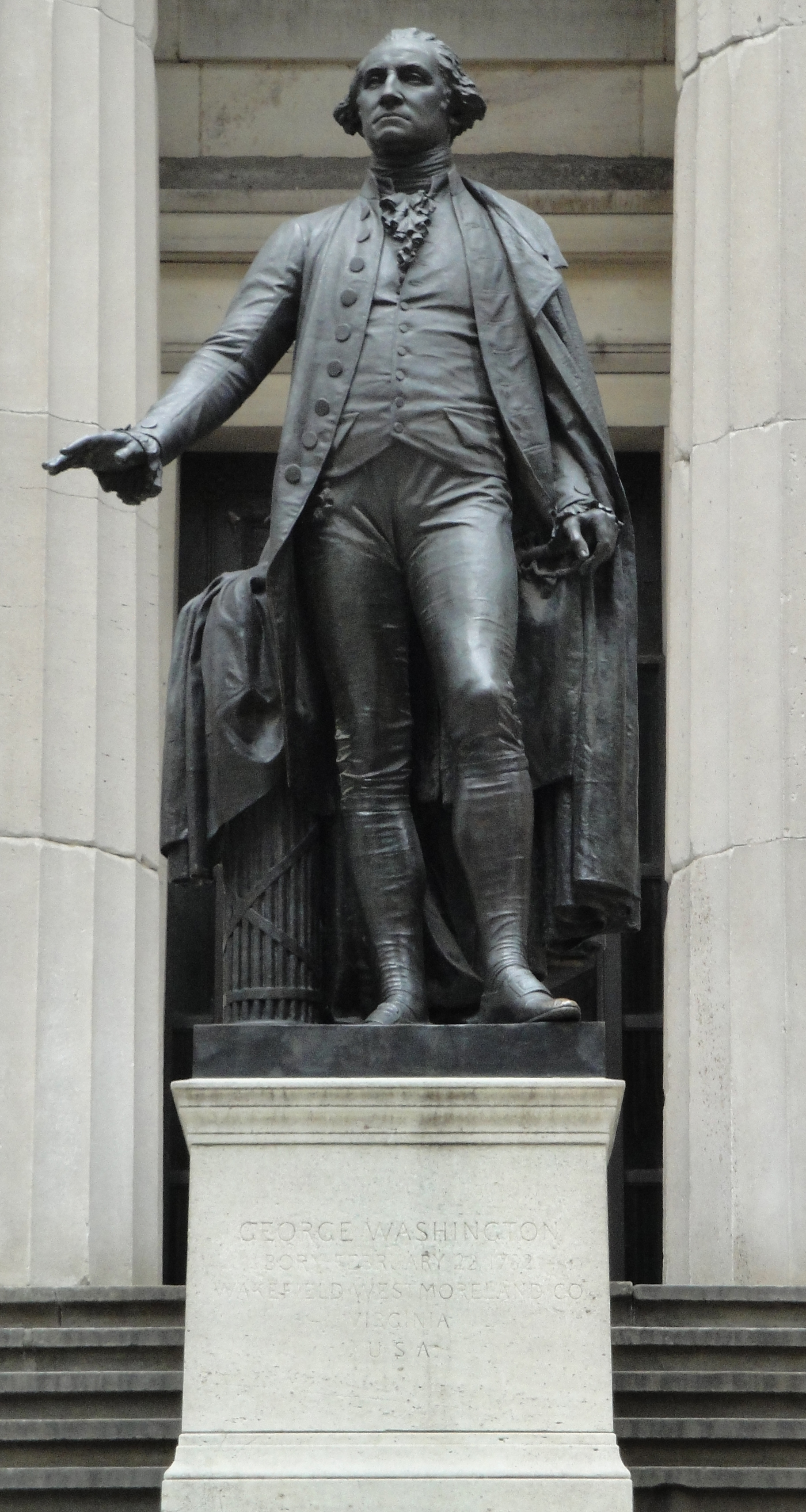 Statue of George Washington (Wall Street) - Wikipedia