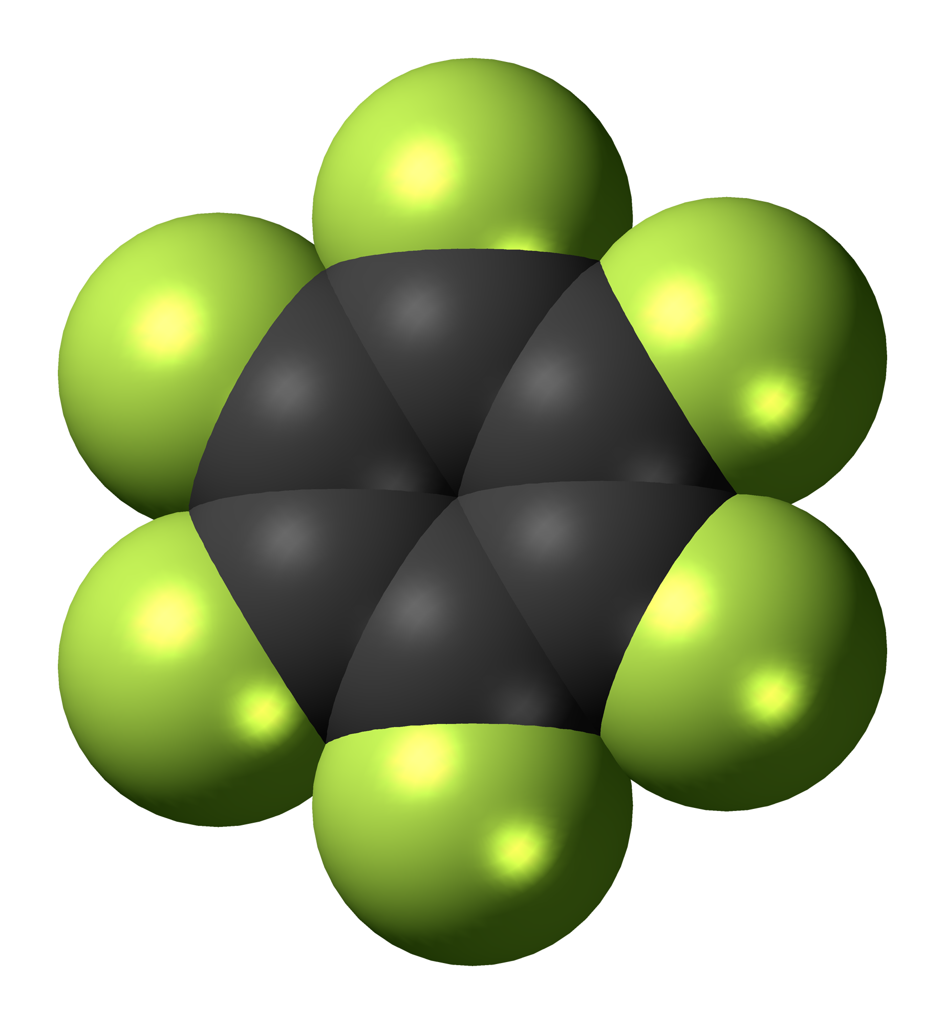 Зеленый фтор. Химия. Органическая химия. Гексафторбензол. Углеводороды 3d.