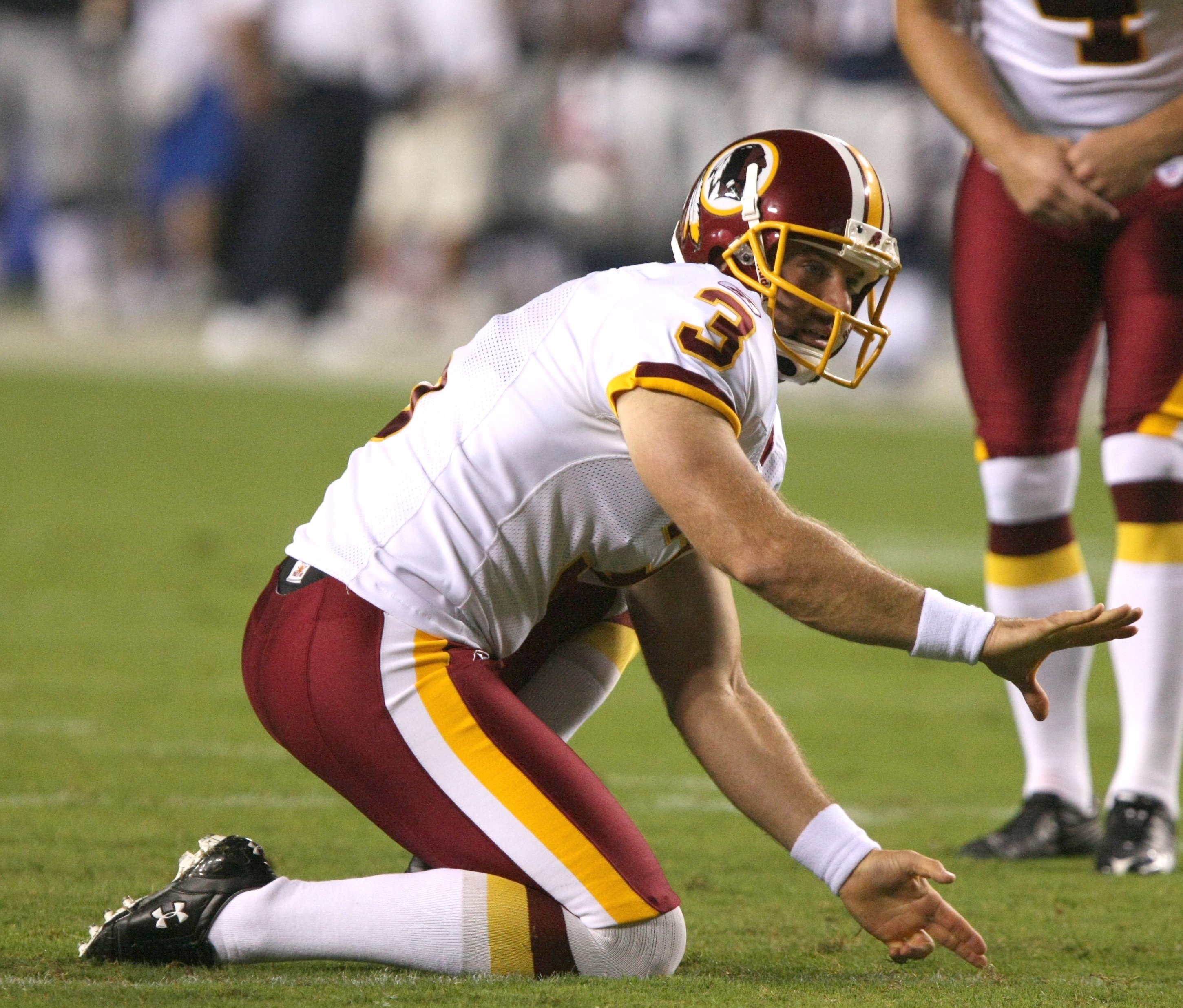 Smith with the Redskins