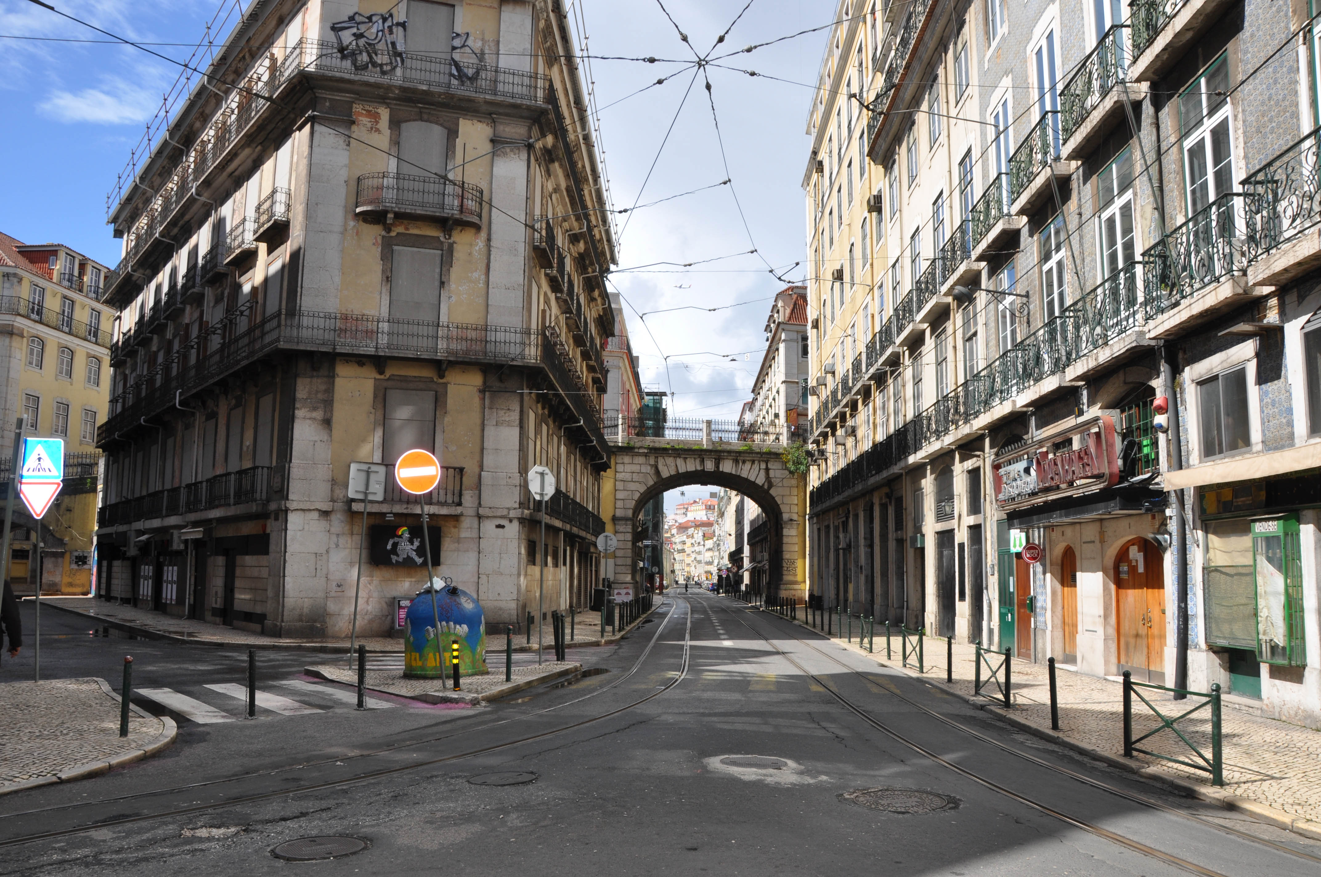 Exploring the colorful streets of Lisbon