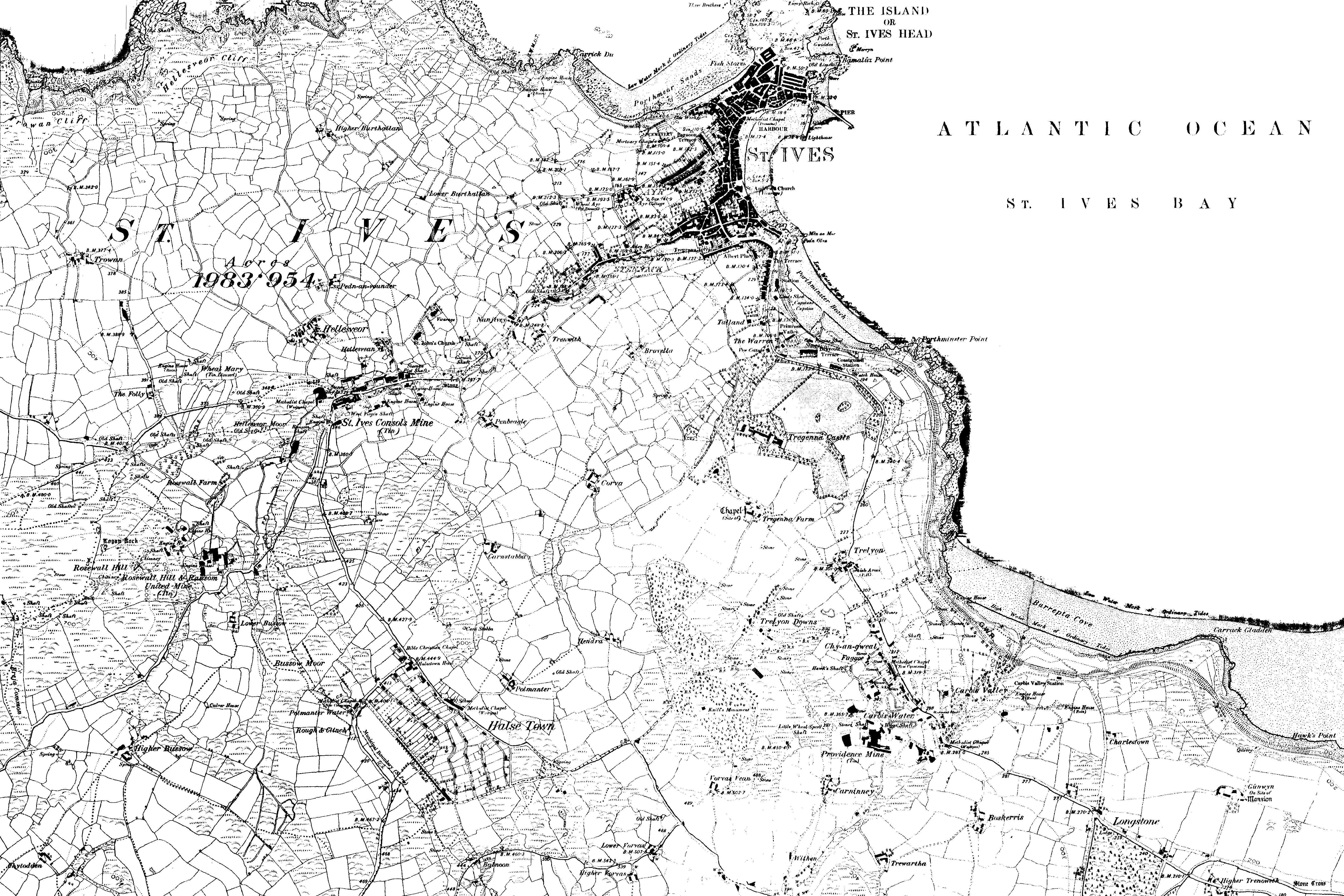 Ordnance Survey Map Cornwall File:map Of Cornwall Os Map Name 061-Se, Ordnance Survey, 1868-1896.Jpg -  Wikimedia Commons