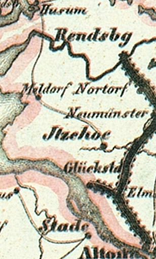 File:Marschbahn aus Bahnkarte Deutschland 1849.png