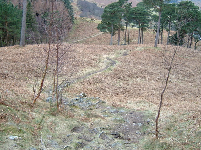 Path from Keldas summit - geograph.org.uk - 1171999