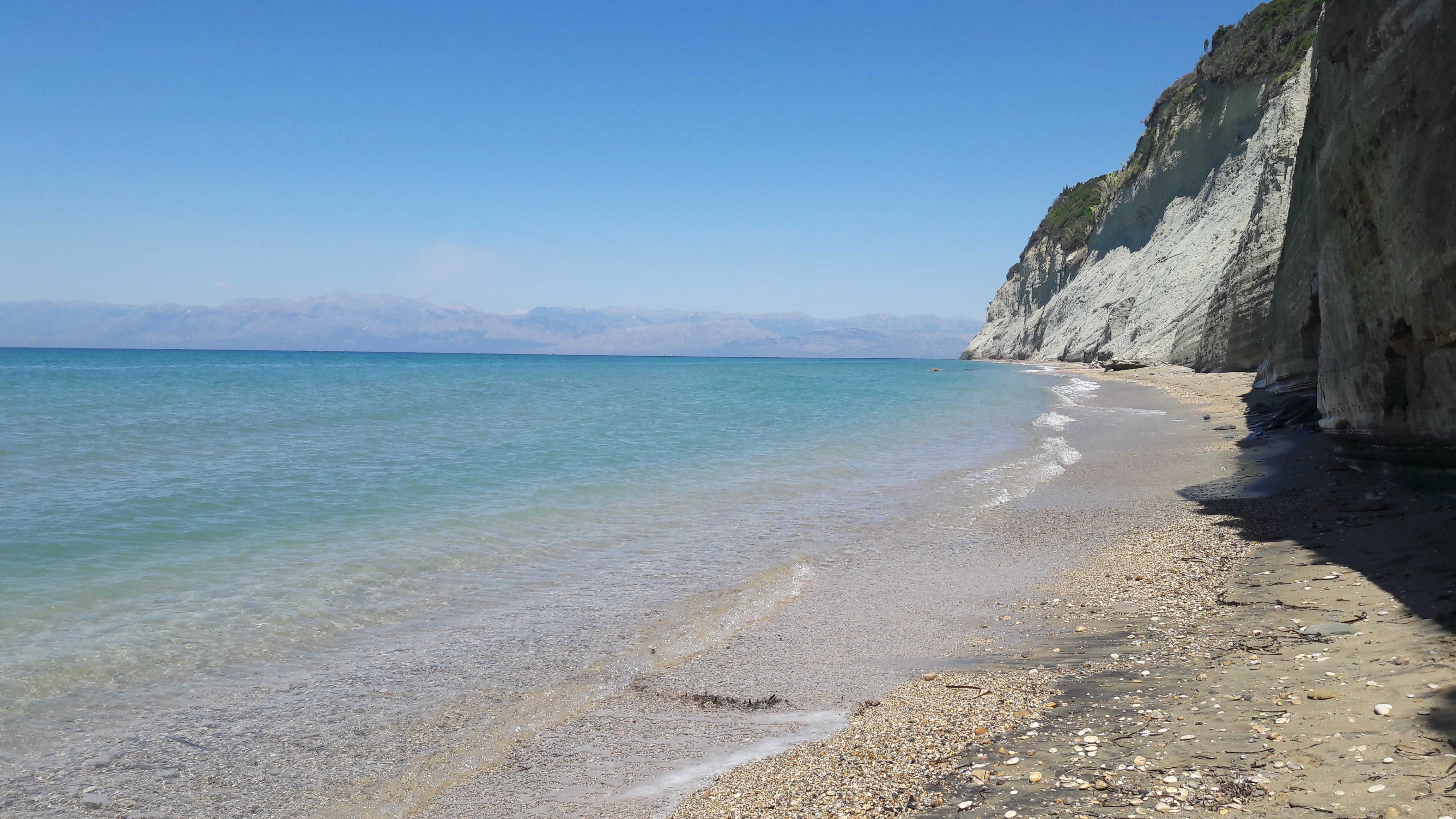 Fileplage Du Nord De Corfoujpg Wikimedia Commons