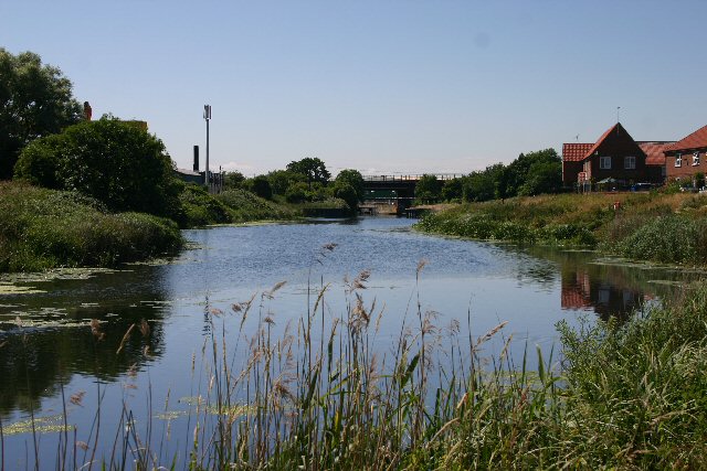 River Gipping at Ipswich - geograph.org.uk - 193137