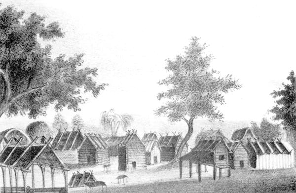 Seminole Village, 1835