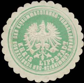 File:Siegelmarke Der Vorsitzende der Einkommensteuer-Veranlagungs-Commission Kreis Lippstadt W0390127.jpg