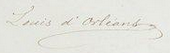 File:Signature of Prince Louis, Duke of Nemours.png