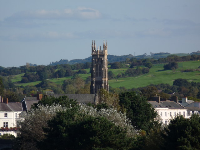 File:The tower of The Holy Trinity Church, Barnstaple - geograph.org.uk - 1576926.jpg
