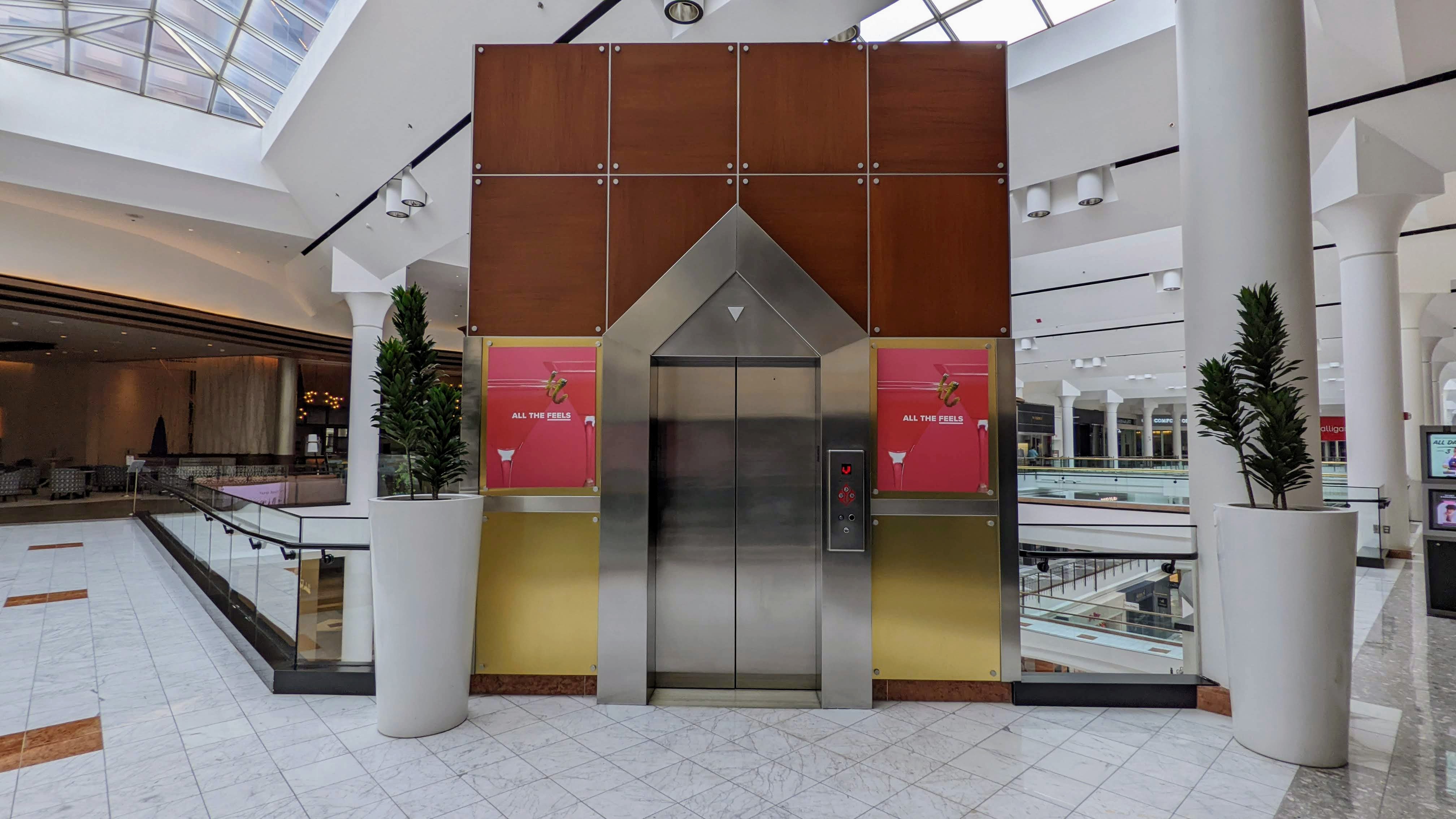 File:Tysons Galleria elevator near Saks Fifth Ave (third level