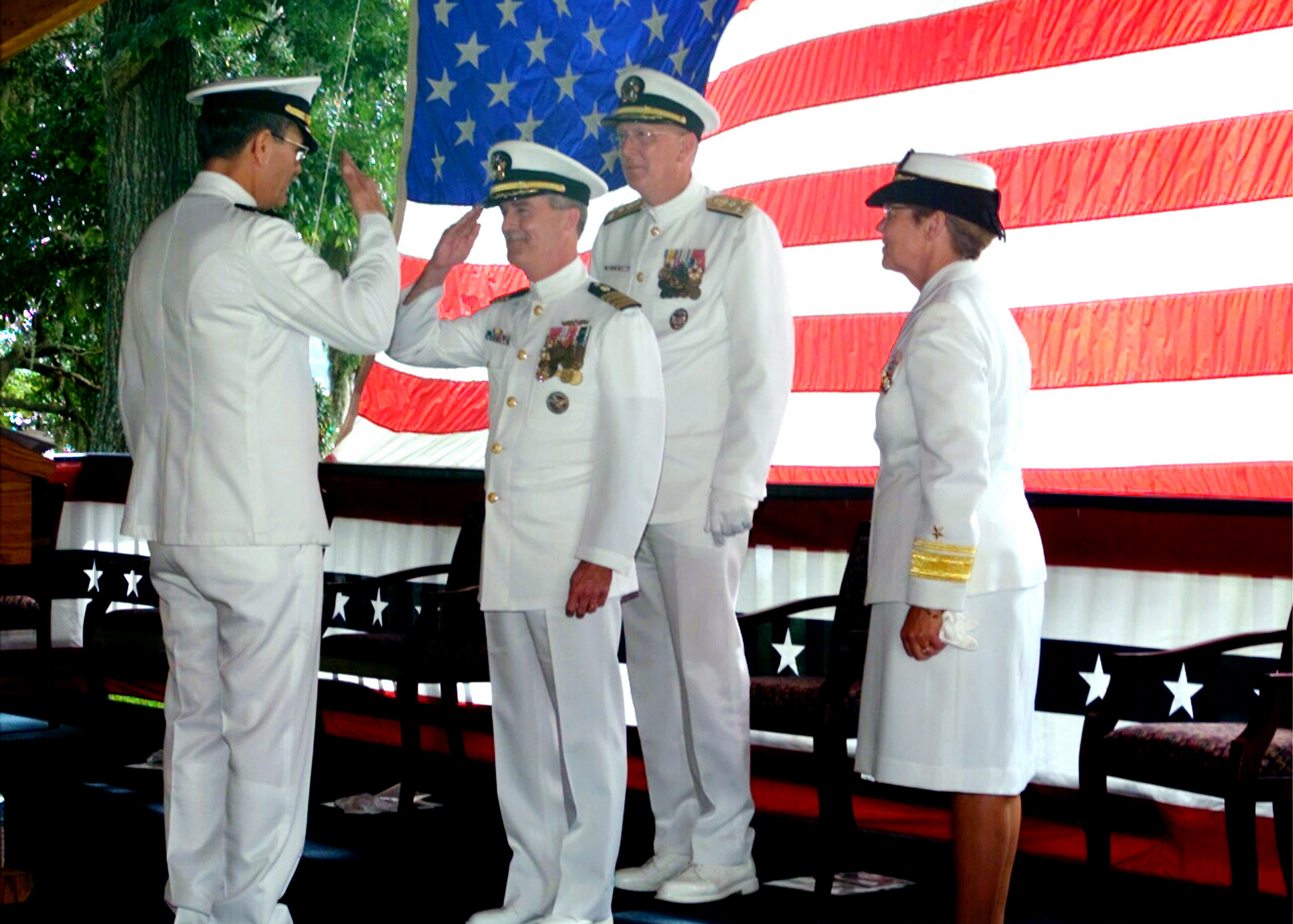 File:US Navy 030606-N-6407M-007 Capt. Ralph Lockhart (left) is