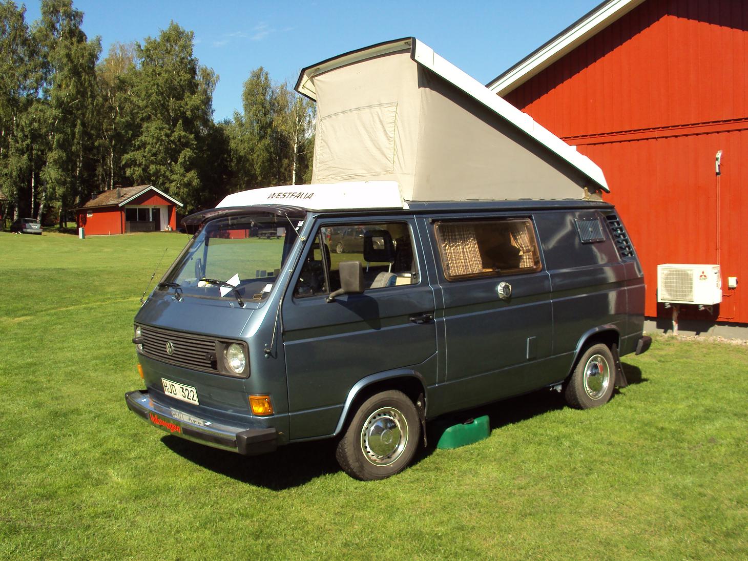 1985 VW T3 WESTFALIA Кемпер — дом на колесах