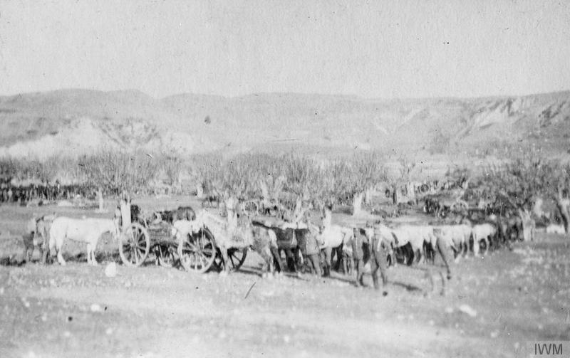 File:'c' (howitzer) Battery of Cxvii (howitzer) Brigade, Royal Field Artillery, in the Salonika Campaign 1915-1918 HU93824.jpg