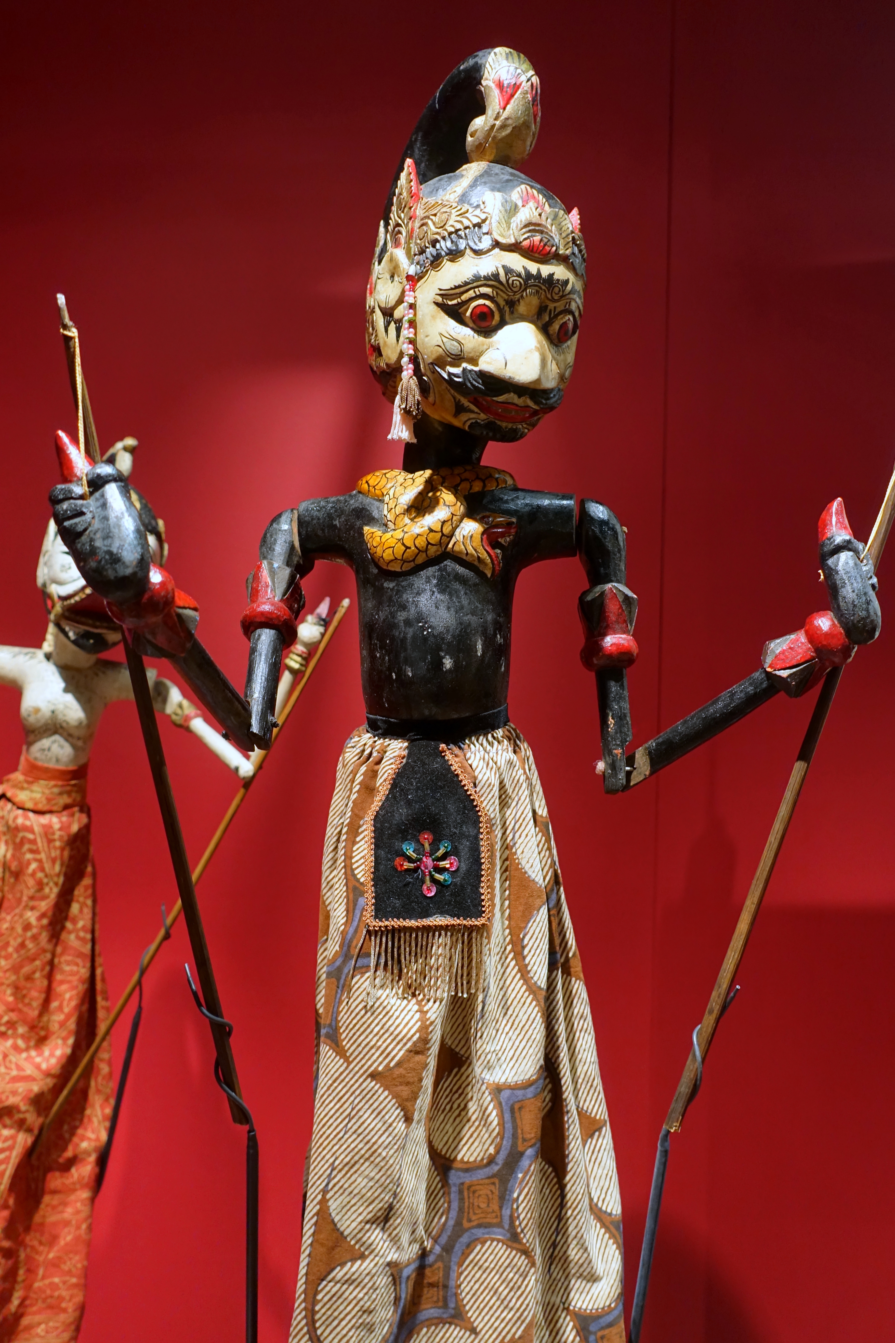 File Bhima rod puppet wayang golek Cirebon West Java 