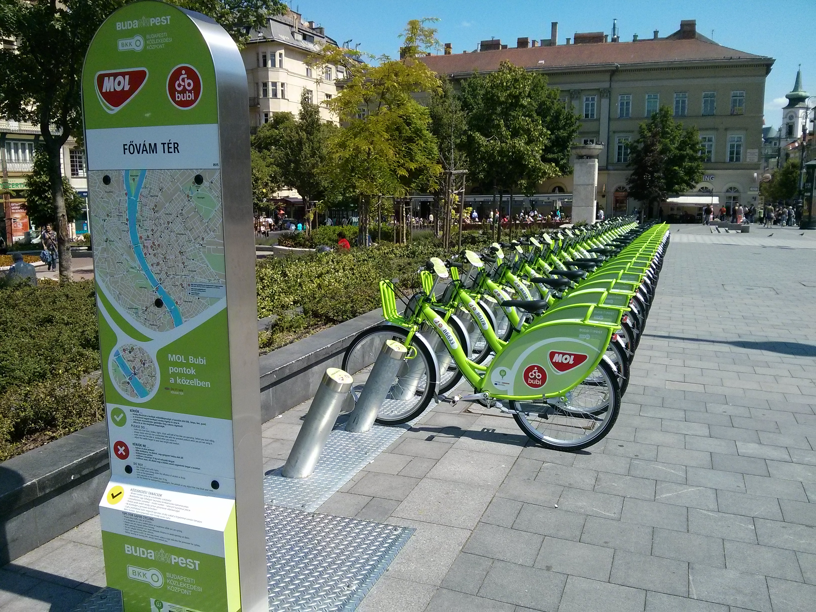 green bike stations