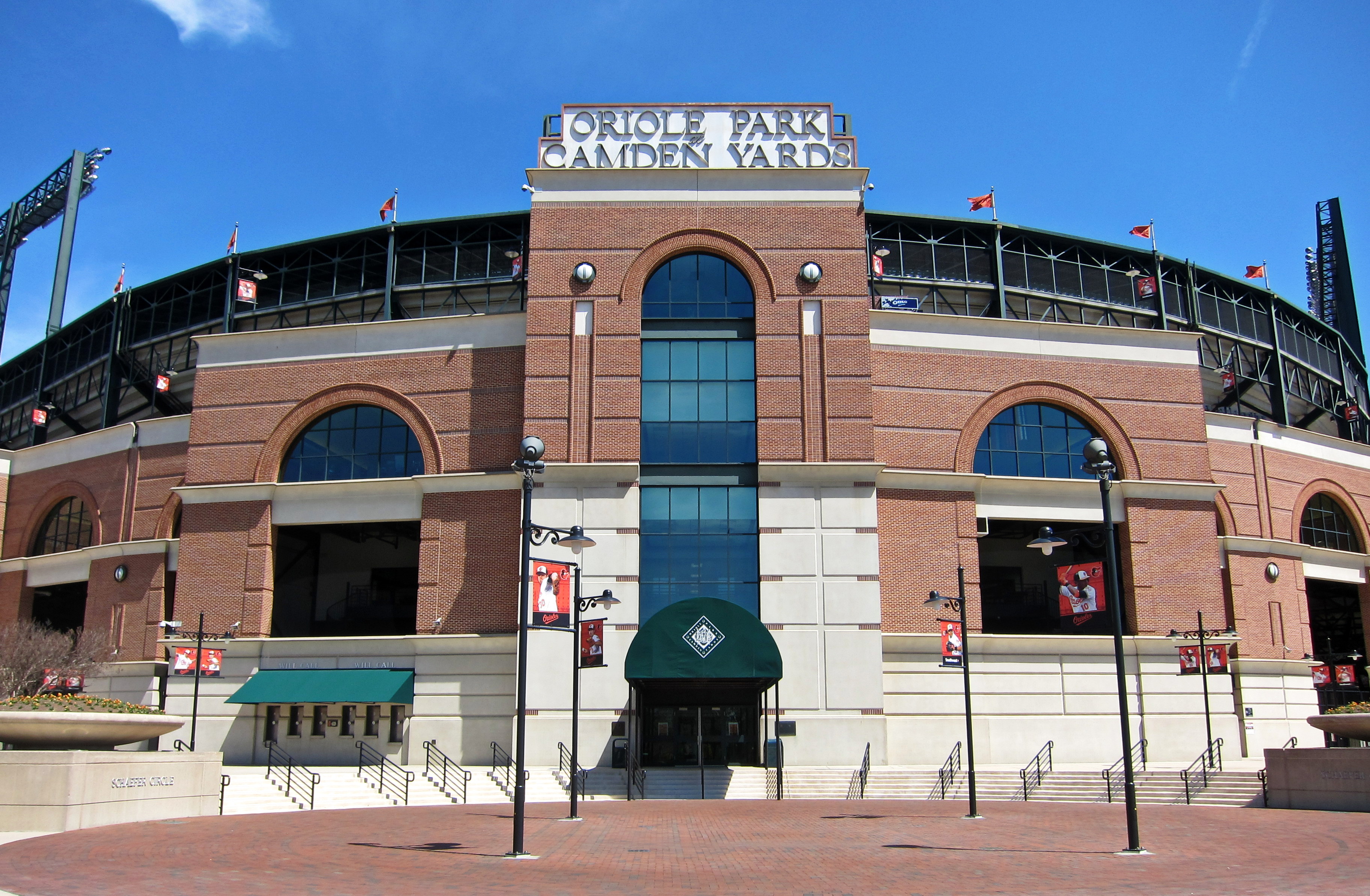 Oriole Park at Camden Yards home plate entrance, Home Plate…