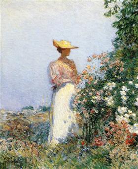 File:Hassam - lady-in-flower-garden.jpg