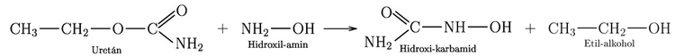 Hidroxikarbamid előállítása uretánból