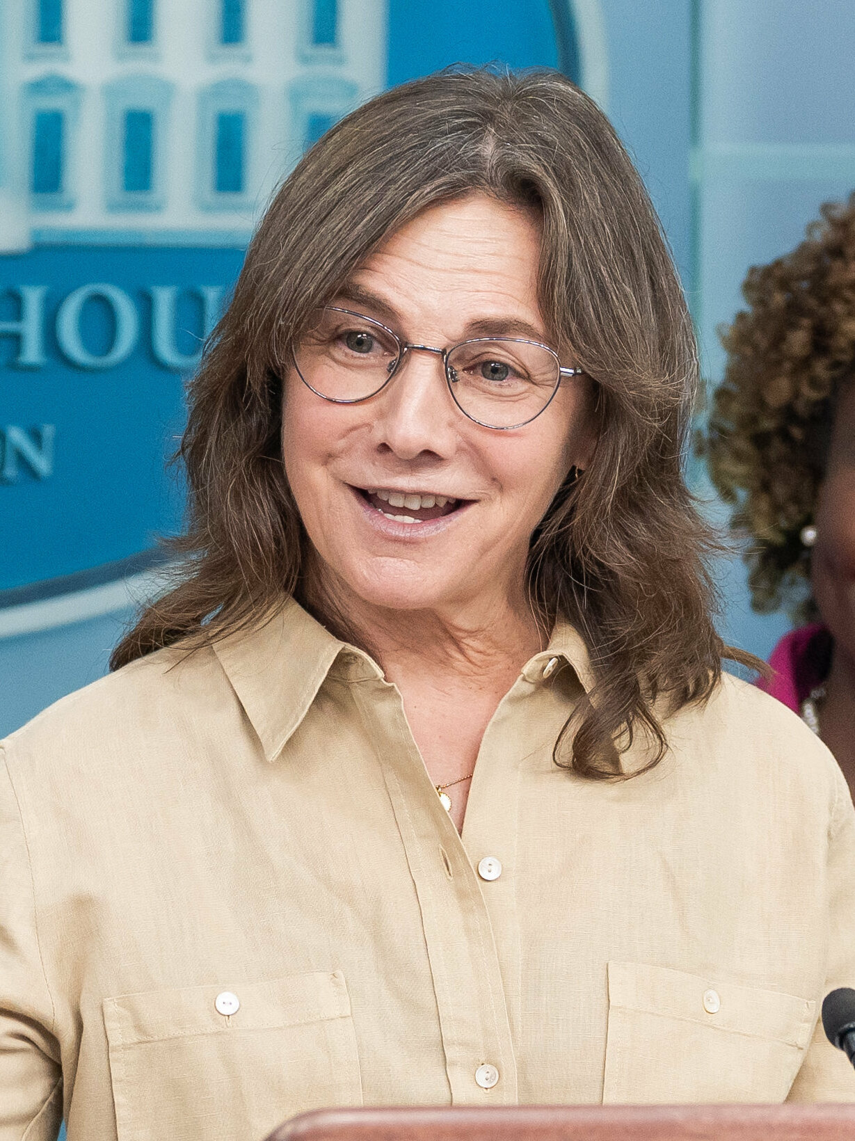 Chaiken at the [[White House]] in 2023