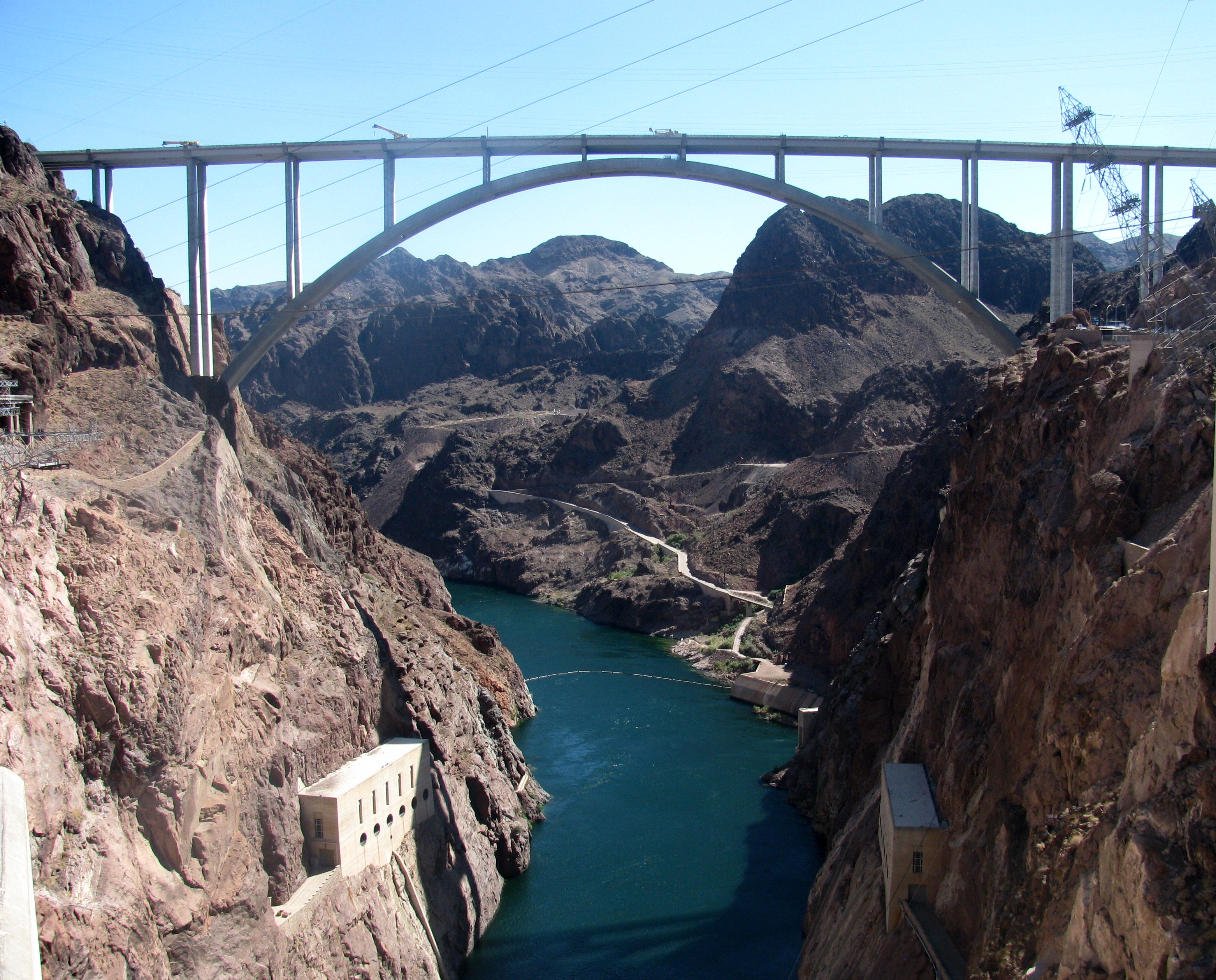 Mike O'Callaghan-Pat Tillman Memorial Bridge is one of the very