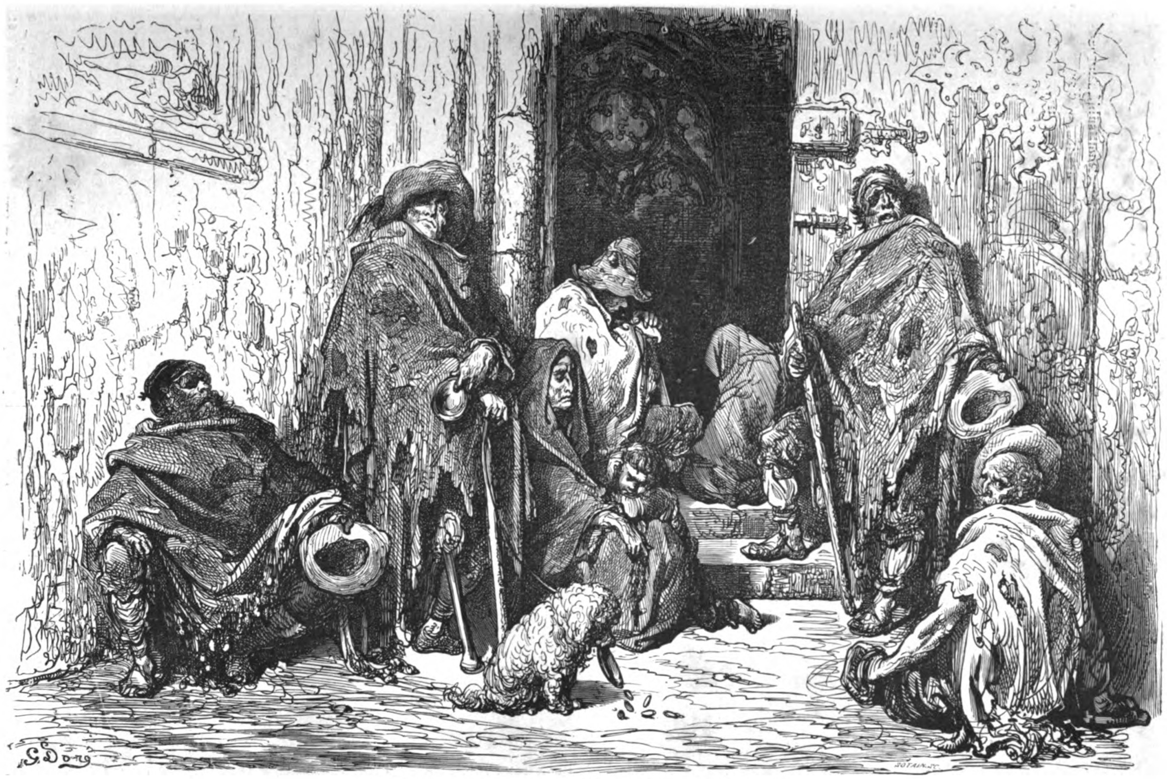 Бедняки и нищие в Европе 16 век