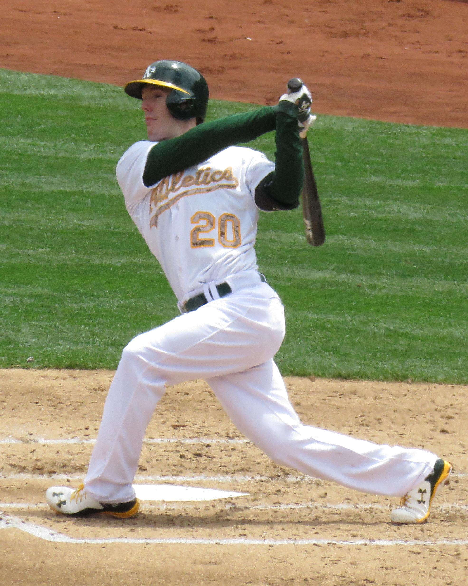 File:Mark Canha in left field, Oct 07 2022 (cropped).jpg - Wikipedia