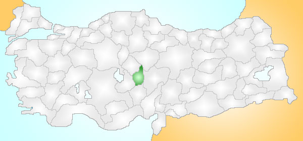 صورة:Nevşehir Turkey Provinces locator.jpg