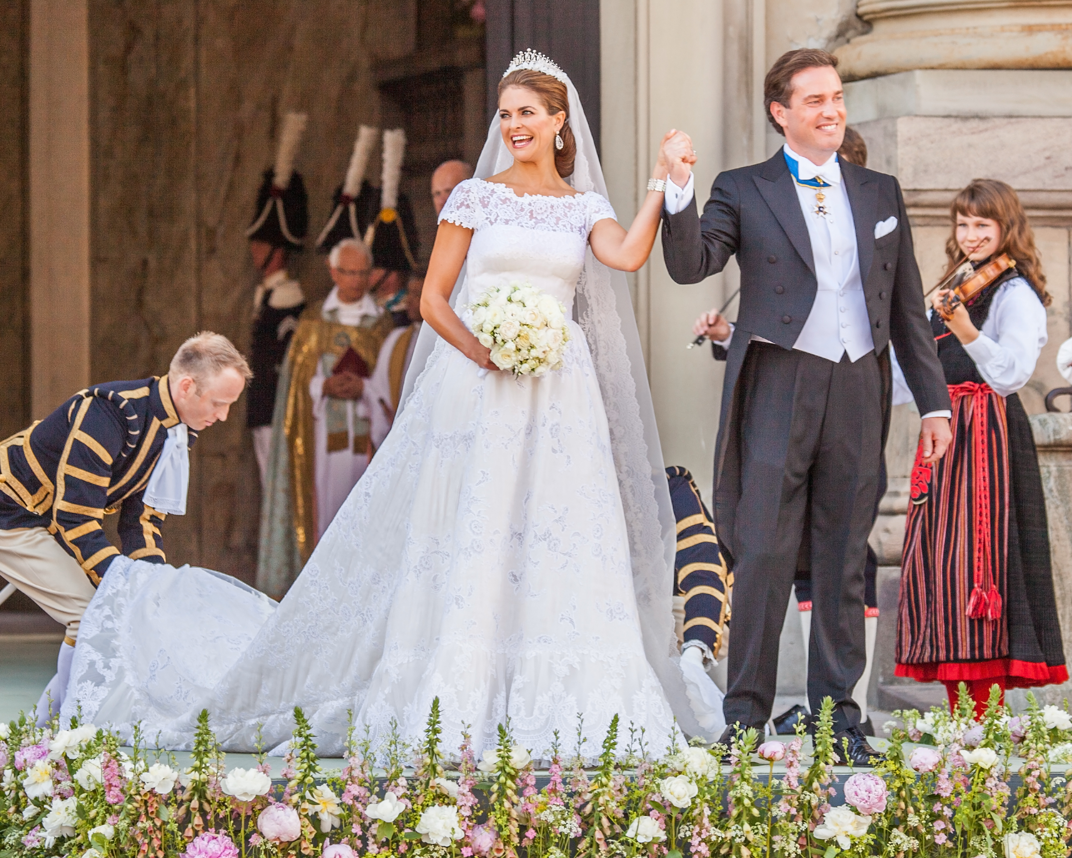 wedding dress of sweden