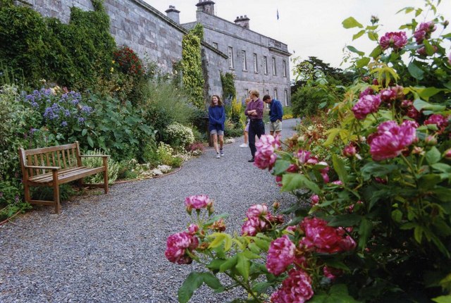 Terrace garden at Dalemain House - geograph.org.uk - 2212405