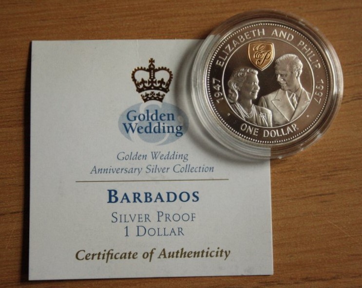 File:The Barbadian Queen & Prince Philip's Golden Wedding Anniversary.jpg