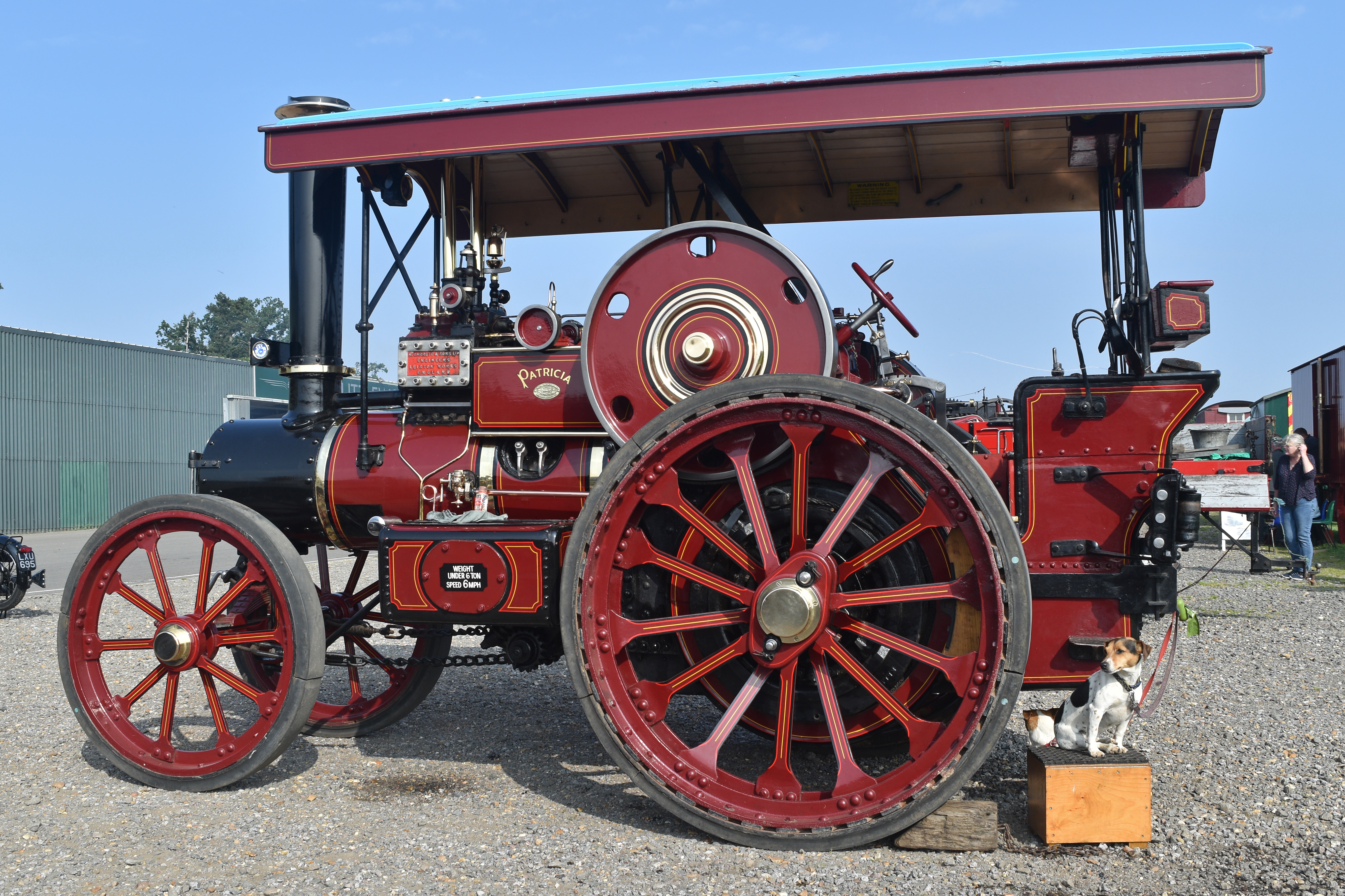 First steam tractor фото 15