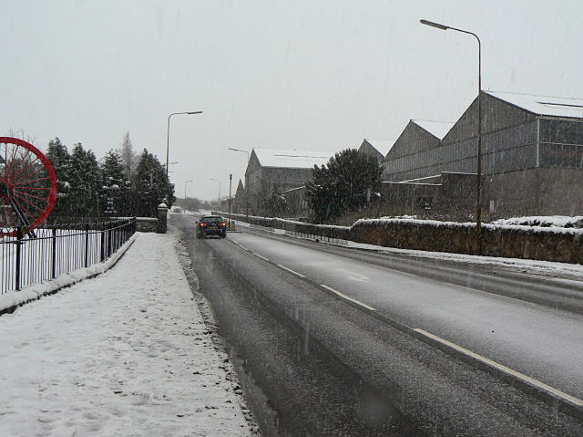 File:A7 at Newtongrange - geograph.org.uk - 1639740.jpg